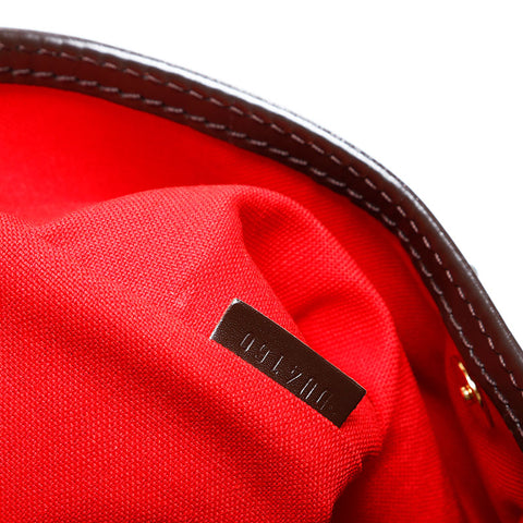 LOUIS VUITTON 2010 Damier Bloomsbury PM Shoulder Bag Brown WS23003