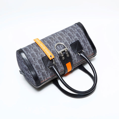 Christian Dior Trotter Canvas Handbag Navy WS23013