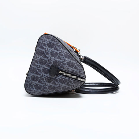 Christian Dior Trotter Canvas Handbag Navy WS23013