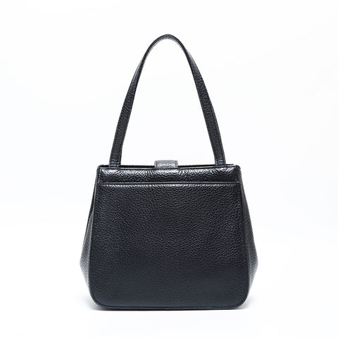 YVES SAINT LAURENT Leather Heart Handbag black WS23016