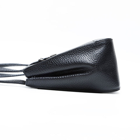 YVES SAINT LAURENT Leather Heart Handbag black WS23016