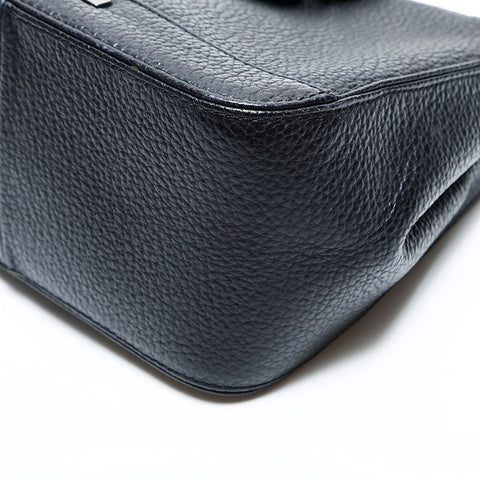 YVES SAINT LAURENT Leather Heart Handbag black WS23016