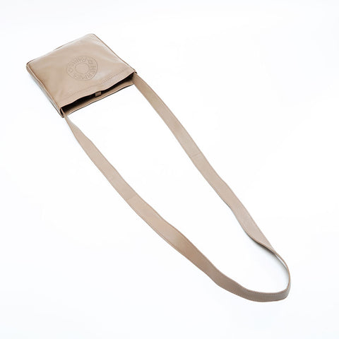 HERMES M stamped Crude Cell made in 2009 Shoulder Bag beige WS23017
