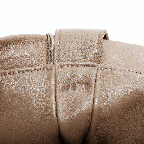 HERMES M stamped Crude Cell made in 2009 Shoulder Bag beige WS23017