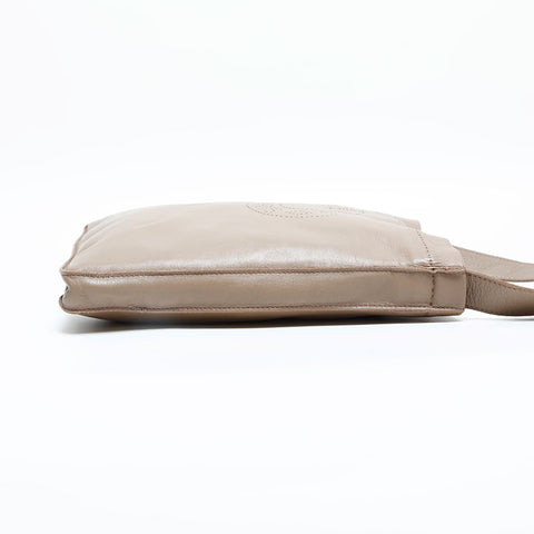 HERMES M stamped Crude Cell made in 2009 Shoulder Bag beige WS23017