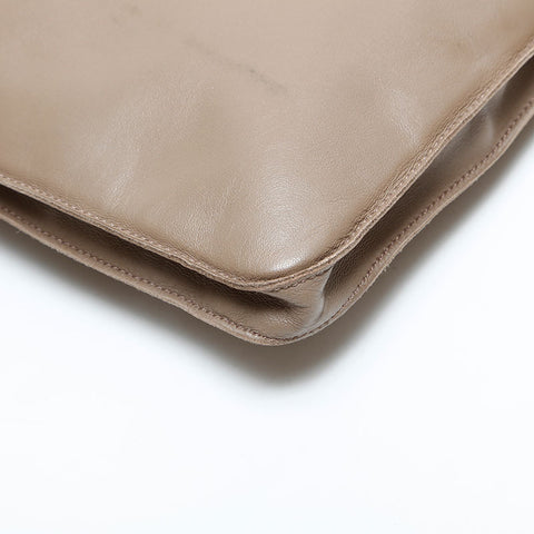 HERMES M stamped Crude Cell made in 2009 Shoulder Bag beige WS23017