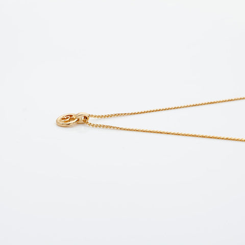 Christian Dior CD logo Necklace gold WS23023