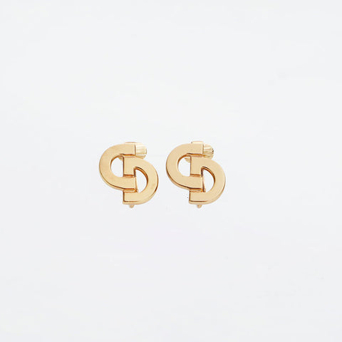 Christian Dior CD logo Earring gold WS23029