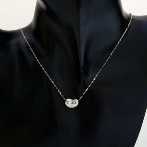 TIFFANY&Co. 925 Beans Necklace Silver WS23030