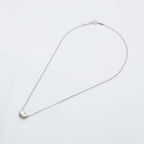 TIFFANY&Co. 925 Beans Necklace Silver WS23030