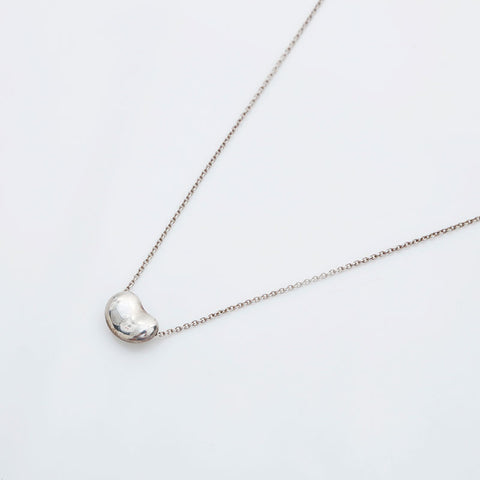 TIFFANY&Co. 925 Beans Necklace Silver WS23030