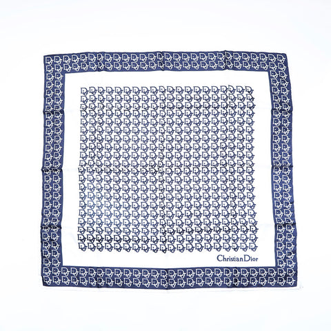 Christian Dior Trotter Silk scarf white WS23031