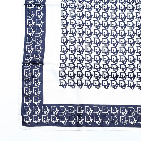 Christian Dior Trotter Silk scarf white WS23031