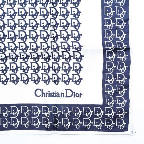 Christian Dior Trotter Silk scarf white WS23031
