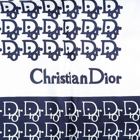 Christian Dior Trotter Silk scarf white WS23031
