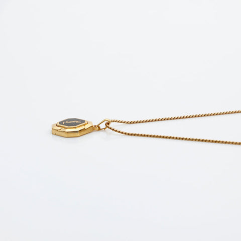 YVES SAINT LAURENT logo Necklace gold WS23035