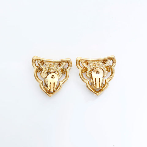 YVES SAINT LAURENT Rhinestone Earring gold WS23036