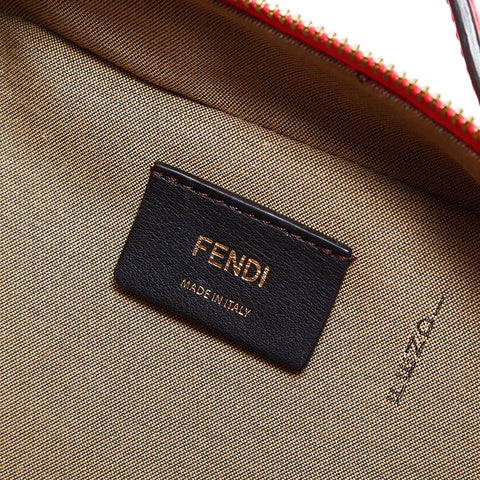 FENDI Camera bag leather Olock Shoulder Bag pink WS23039