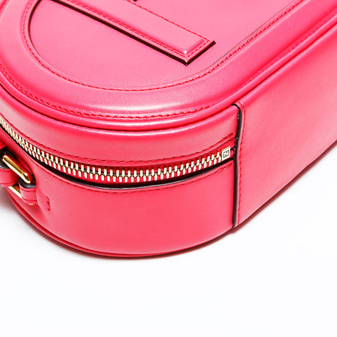 FENDI Camera bag leather Olock Shoulder Bag pink WS23039