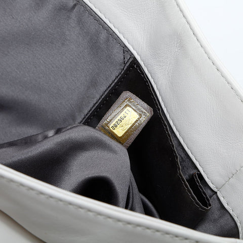 CHANEL COCO Mark Flap Chain 11 series 2006-2008 Shoulder Bag white WS23043