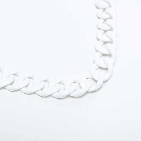 CHANEL COCO Mark Flap Chain 11 series 2006-2008 Shoulder Bag white WS23043