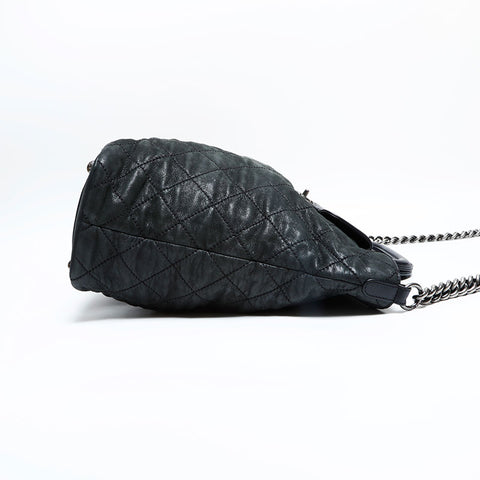 CHANEL 15th series 2011 2way Chain COCO Mark Matelasse Shoulder Bag black WS23045