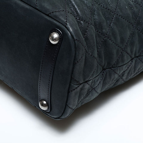 CHANEL 15th series 2011 2way Chain COCO Mark Matelasse Shoulder Bag black WS23045