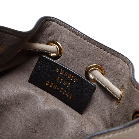 FENDI Leather 2way Montresor Shoulder Bag Brown WS23046
