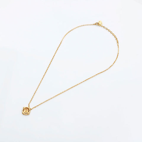 Christian Dior CD logo Necklace gold WS23051