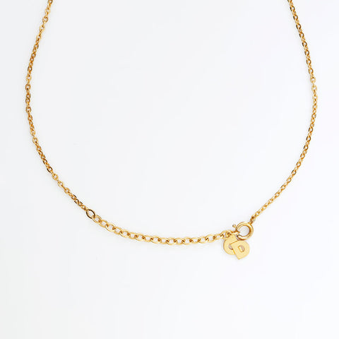 Christian Dior CD logo Necklace gold WS23051