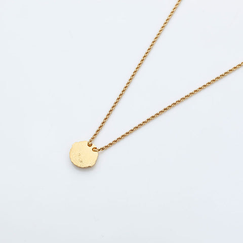 Christian Dior CD logo Necklace gold WS23054