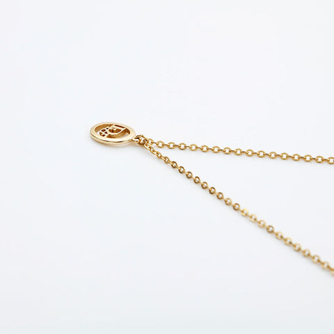 Christian Dior logo Necklace gold WS23055