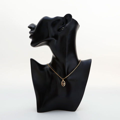 Christian Dior logo Necklace gold WS23055