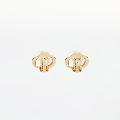 Christian Dior CD logo Earring gold WS23059
