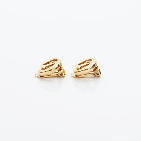 Christian Dior CD logo Earring gold WS23059