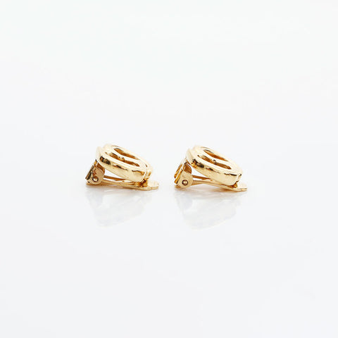 Christian Dior CD logo Earring gold WS23059