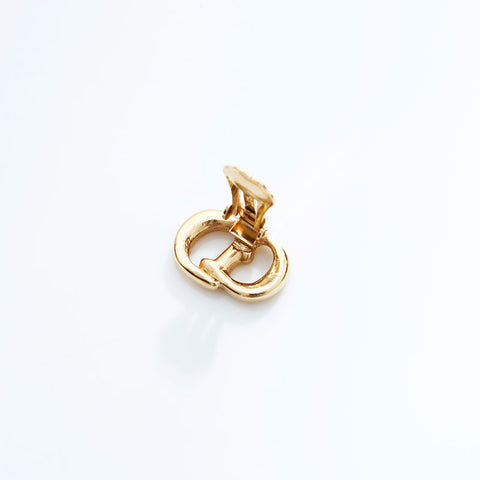 Christian Dior CD logo Earring gold WS23059