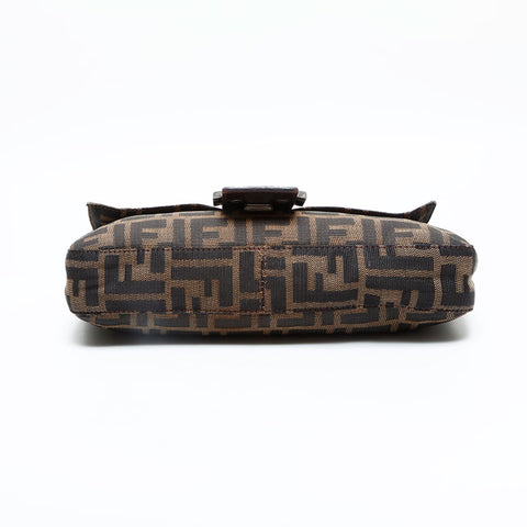 FENDI Zucca mamma bucket Shoulder Bag Brown WS23065