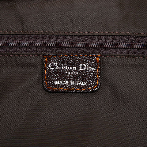 Christian Dior Trotter Canvas Shoulder Bag beige WS23072
