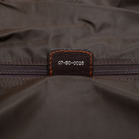 Christian Dior Trotter Canvas Shoulder Bag beige WS23072