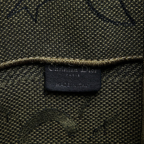 Christian Dior Dior Camp Jacquard Shoulder Bag green WS23073