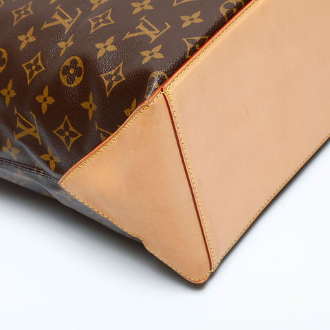 LOUIS VUITTON 2006 Monogram Cabas Mezzo Tote Bag Brown WS23074