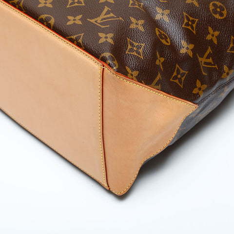 LOUIS VUITTON 2006 Monogram Cabas Mezzo Tote Bag Brown WS23074