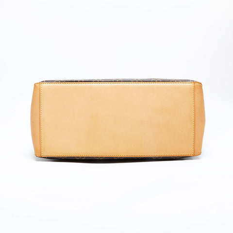 LOUIS VUITTON 2006 Monogram Cabas Mezzo Tote Bag Brown WS23074