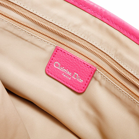 Christian Dior street chic trotter Shoulder Bag Brown pink WS23075