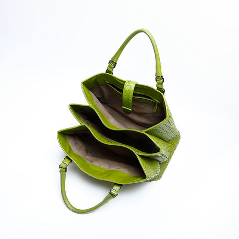 BOTTEGAVENETA *** ROME *** Handbag green WS23076