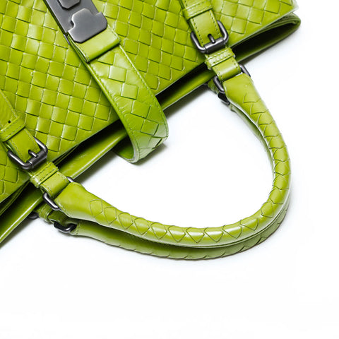 BOTTEGAVENETA *** ROME *** Handbag green WS23076