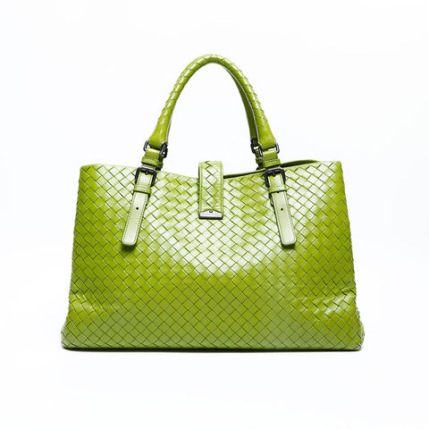 BOTTEGAVENETA *** ROME *** Handbag green WS23076
