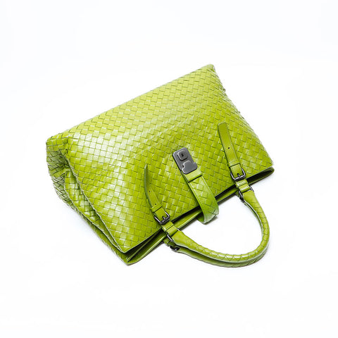 BOTTEGAVENETA *** ROME *** Handbag green WS23076