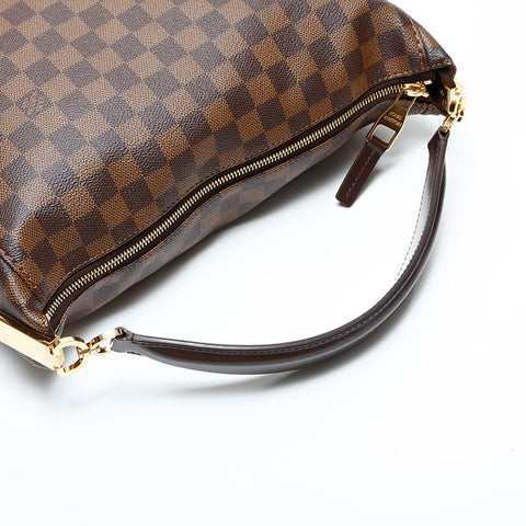LOUIS VUITTON 2012 Damier Portobello 小号手提包 棕色 WS23079